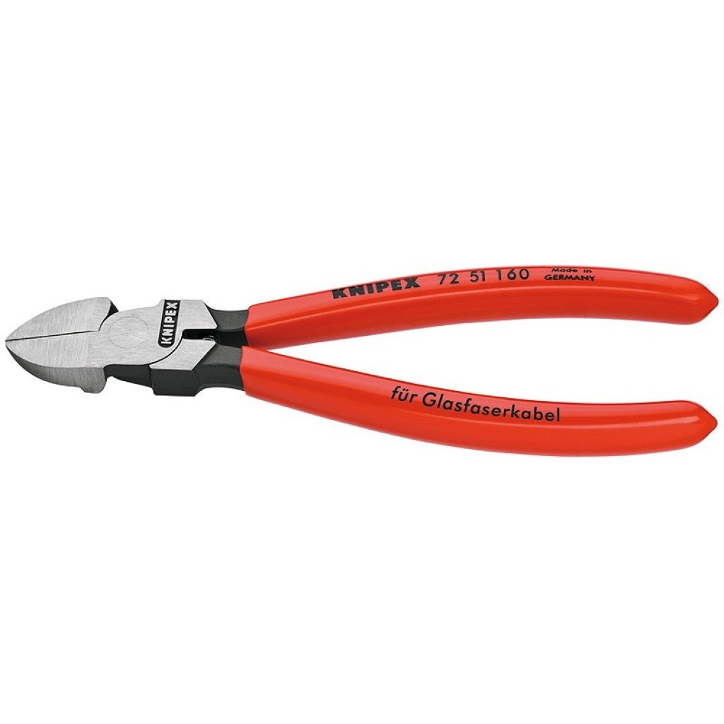Boční štípací kleště na světlovody (optické kabely) 160 mm - 7251160
