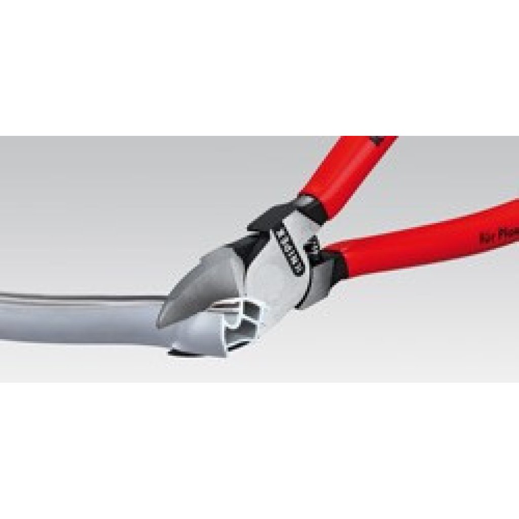 Boční štípací kleště na umělou hmotu potaženo plastem 160 mm - 7211160