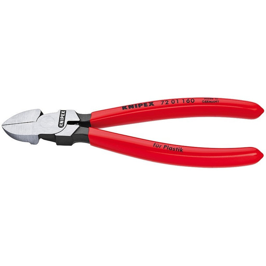 Boční štípací kleště na umělou hmotu potaženo plastem 180 mm - 7201180