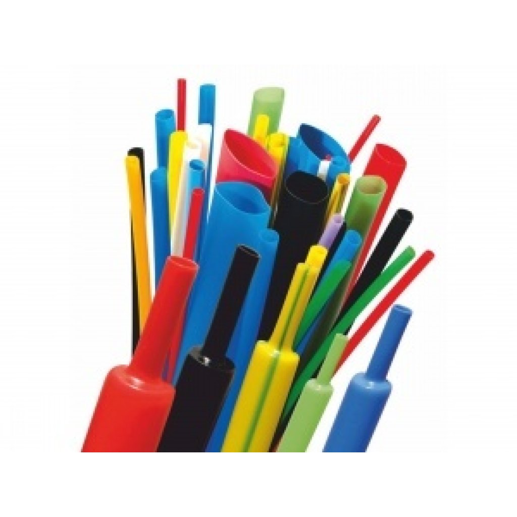 Bužírka smrštovací 2:1, 2,5 mm, 1 m červená