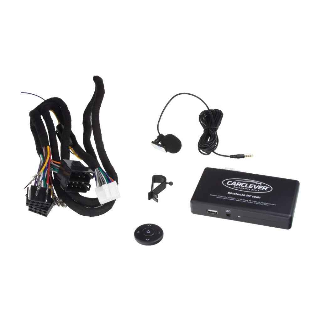 Carclever bluetooth HF sada s ISO konektorem