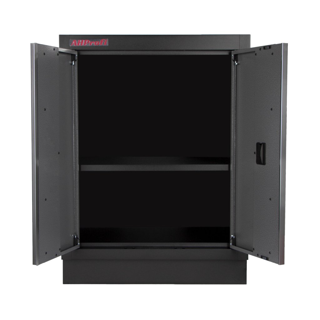 Celokovová dílenská skříňka PROFI dvoukřídlá 680x458x910 mm - TGC1300