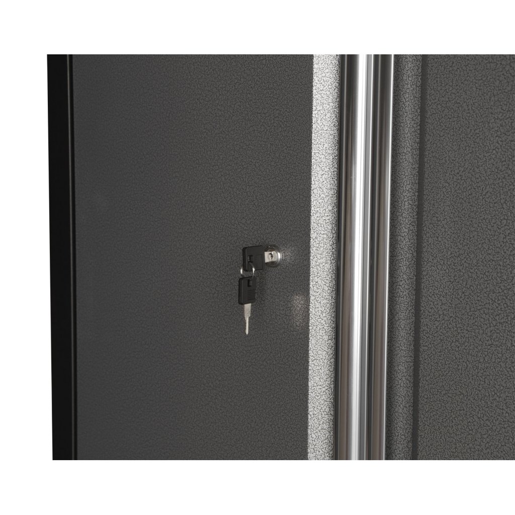 Celokovová široká dílenská skříň PROFI 915x458x2000 mm - TGB1336
