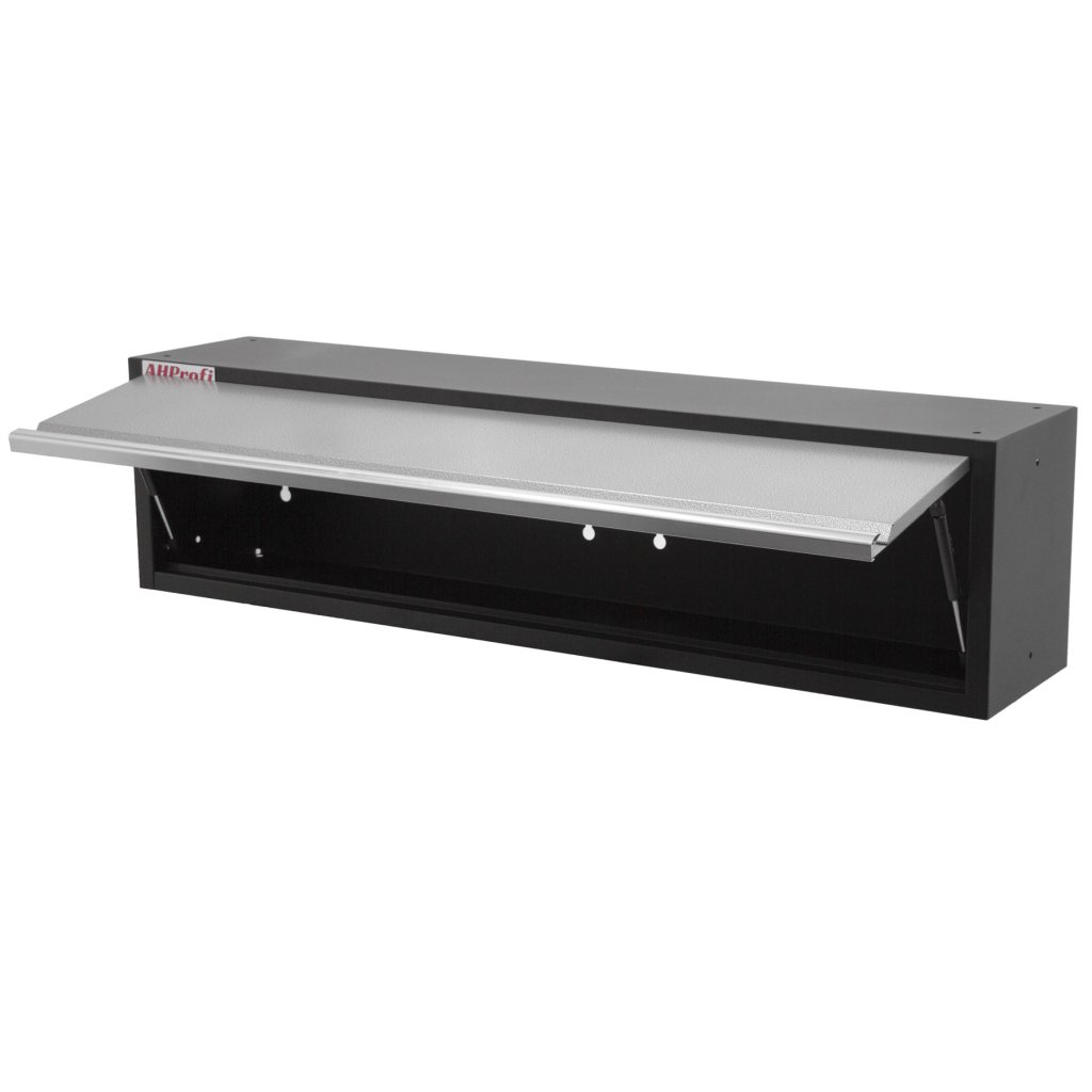 Celokovová závěsná skříňka PROFI s výklopnými dvířky 1360x281x350 mm - WGB1326W