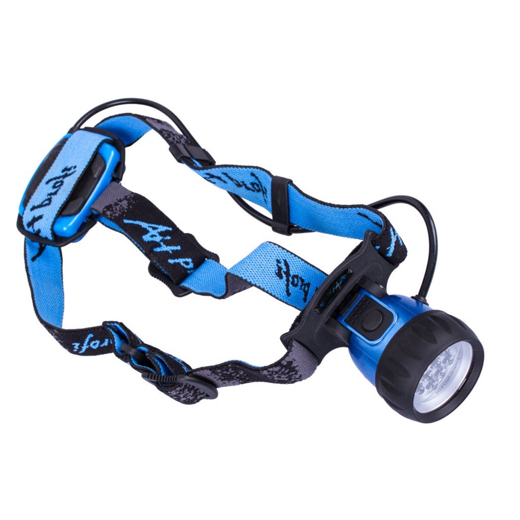 Čelová lampa 8 LED profesionální - čelovka - K2208
