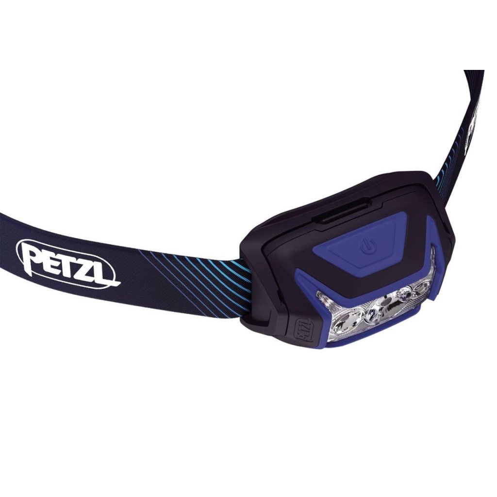 Čelovka PETZL Actik Core, modrá, 600 lm - E065AA01