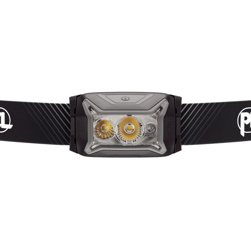 Čelovka PETZL Actik Core, šedá, 600 lm - E065AA00