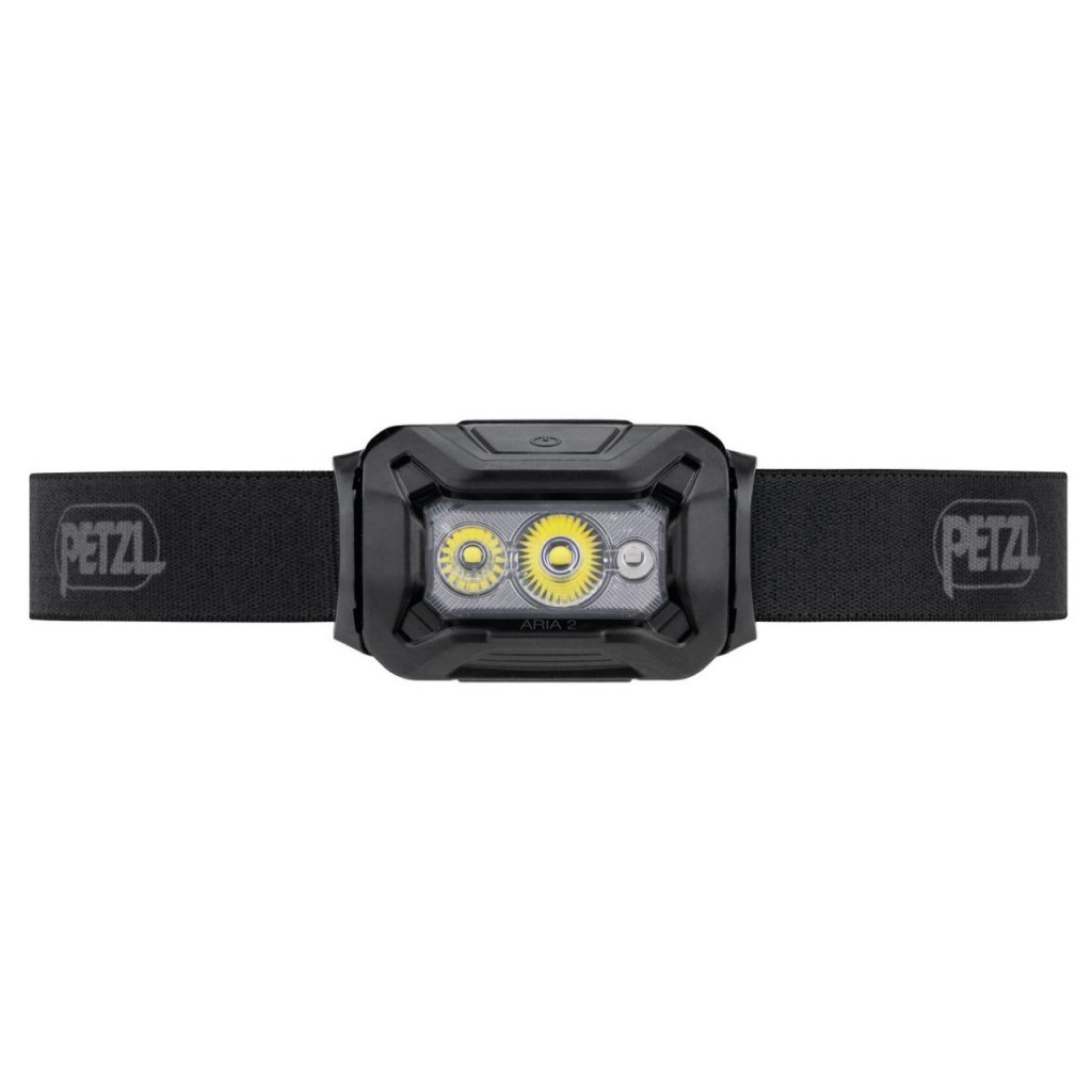 Čelovka PETZL Aria 2 RGB, černá, 450 lm - E070BA00