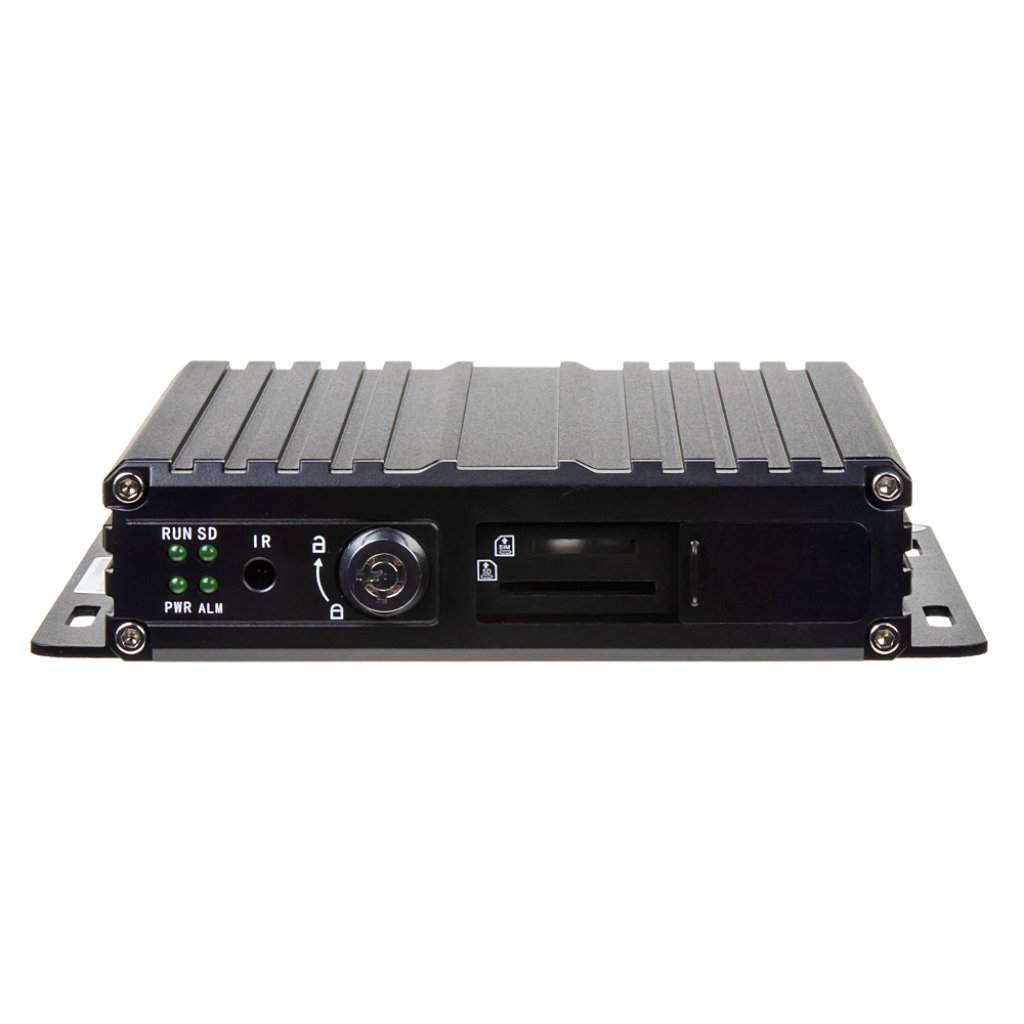 Černá skříňka pro záznam obrazu až 1080P ze 4 kamer, 1x slot SD, GPS