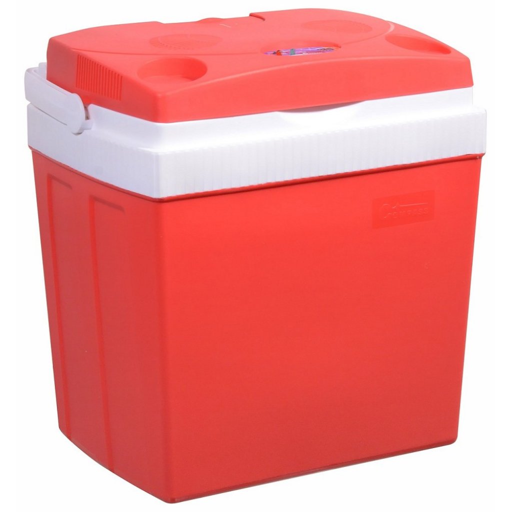 Chladící box 30l RED 220V/12V displej s teplotou, 07125