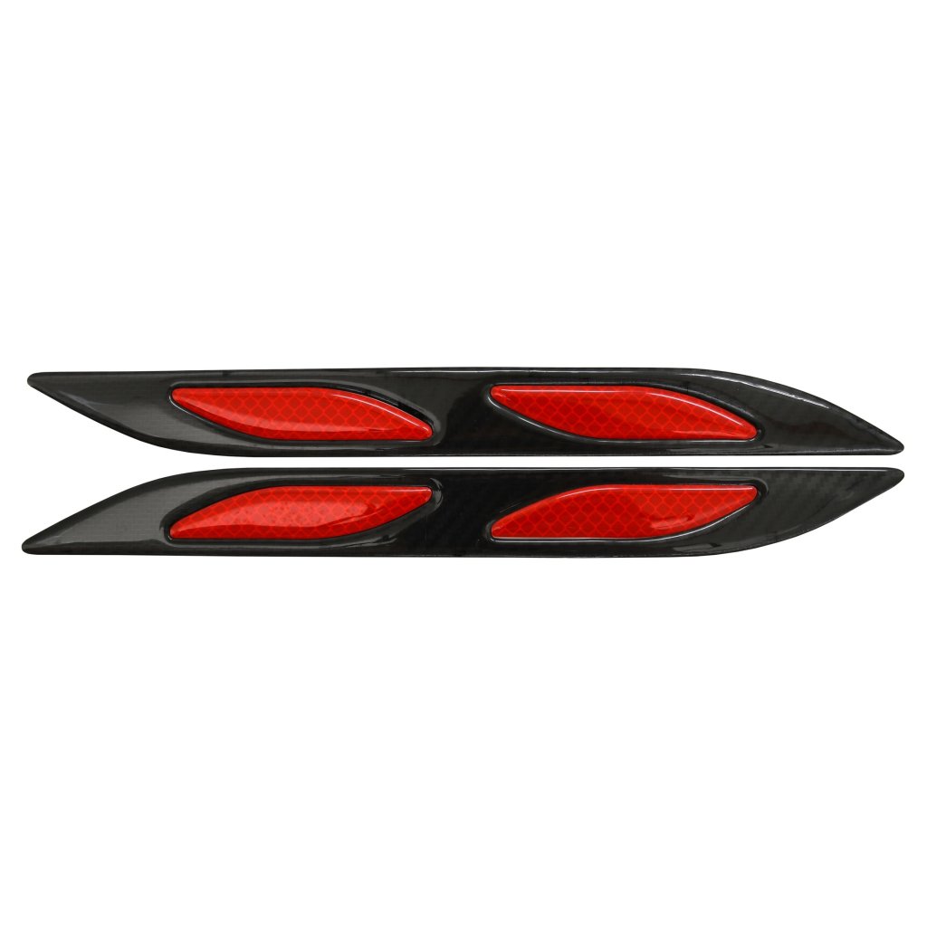 Chránič dveří samolepící DAGGER červený 2ks, 34301
