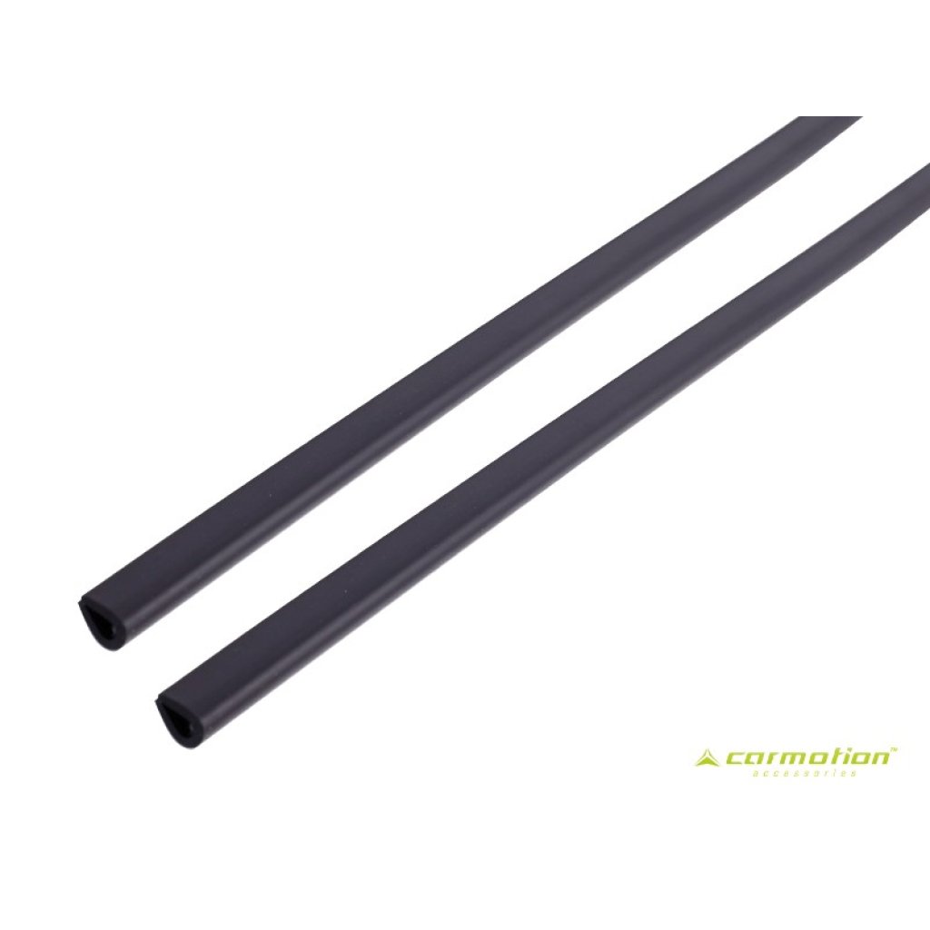 Chránič hrany dveří černý matný L-65cm, 63782