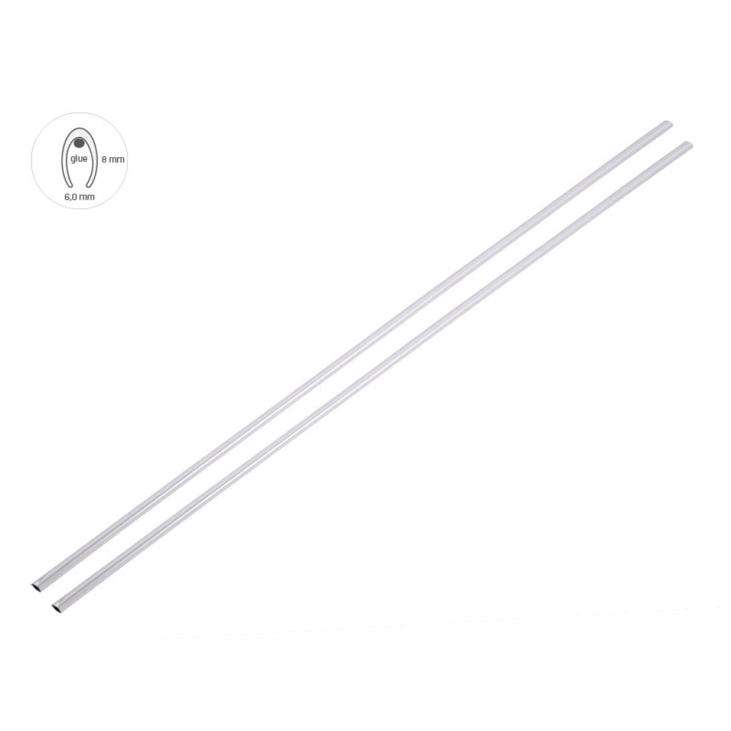 Chránič hrany dveří chrom L-65cm, 63781