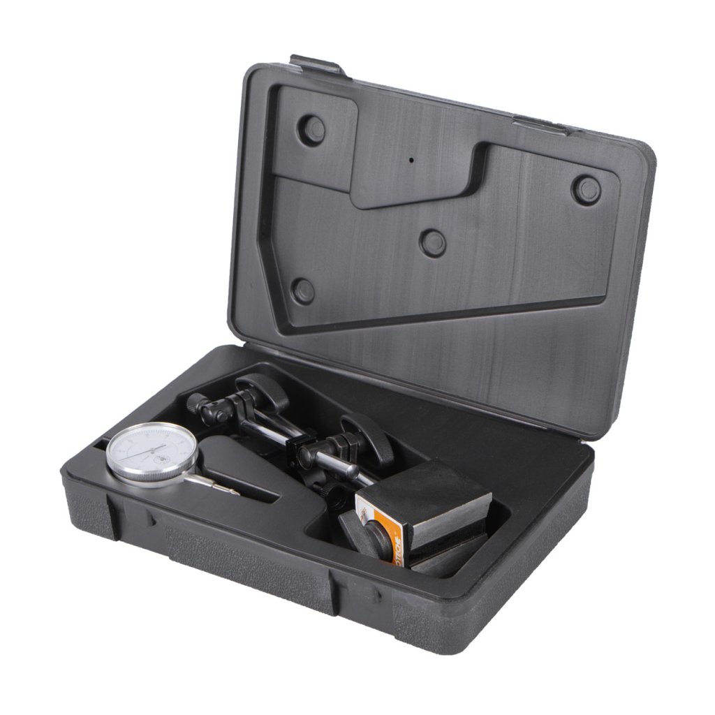 Číselníkový úchylkoměr s magnetickým stojanem, 0-10 mm - HT284702