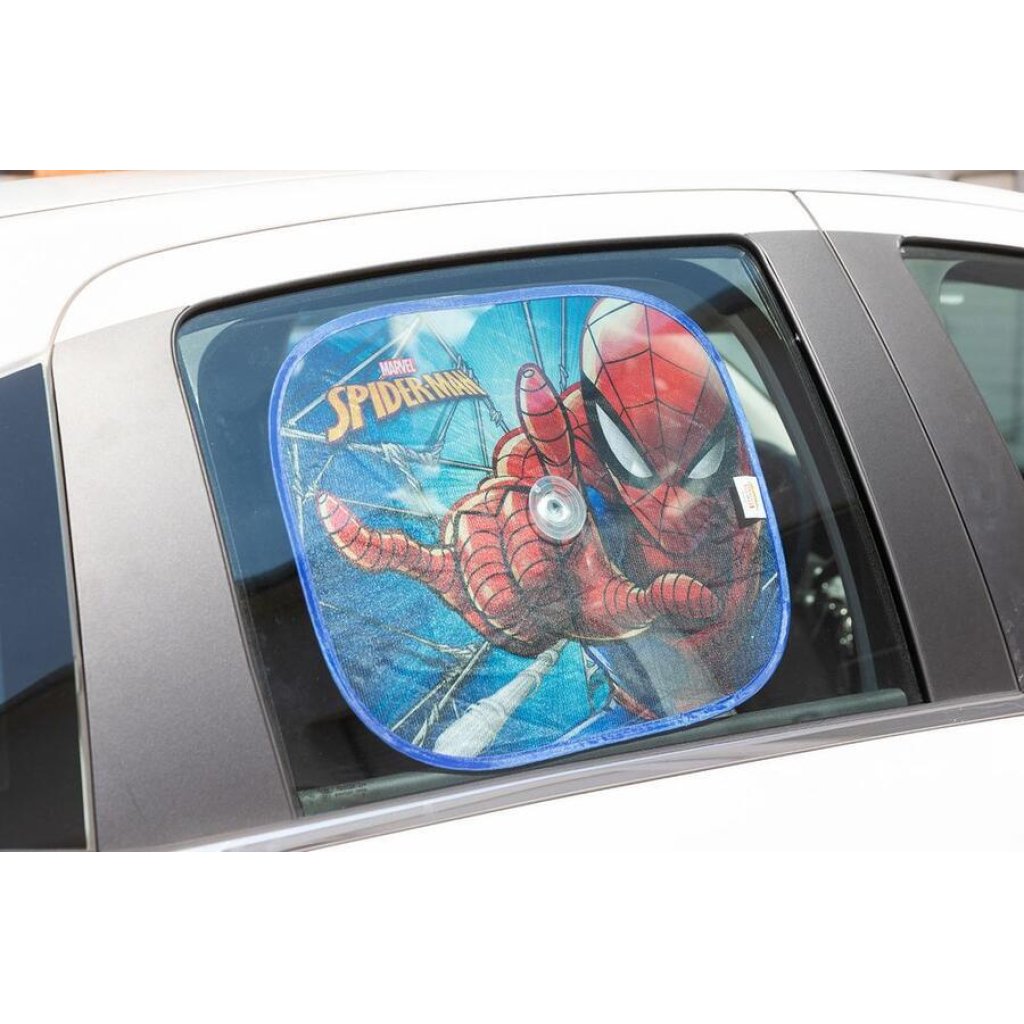 Clona sluneční na boční okno SPIDERMAN 2ks, cz10243