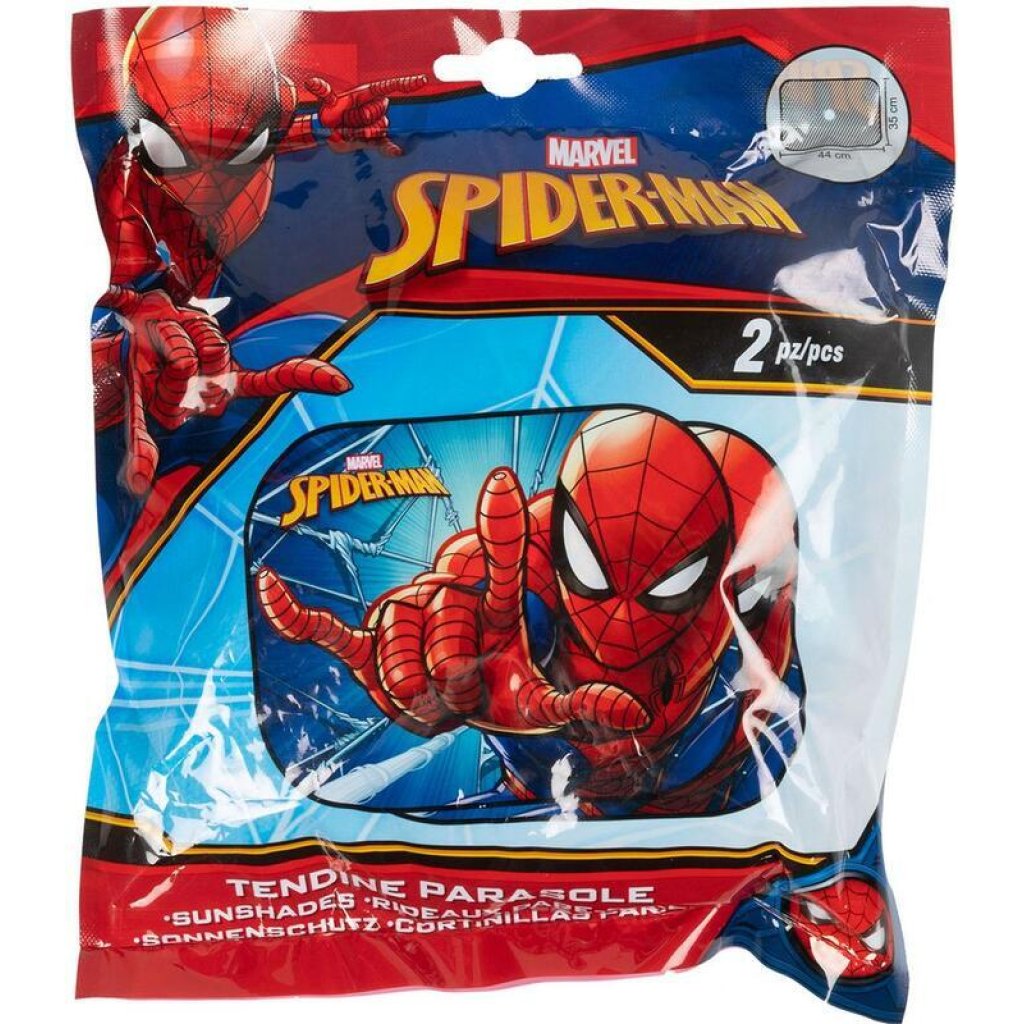 Clona sluneční na boční okno SPIDERMAN 2ks, cz10243
