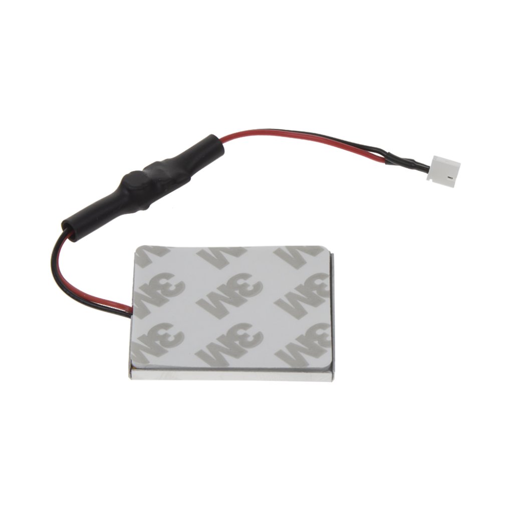 COB LED panel 37x42mm 12-24V, 48LED/0,5W