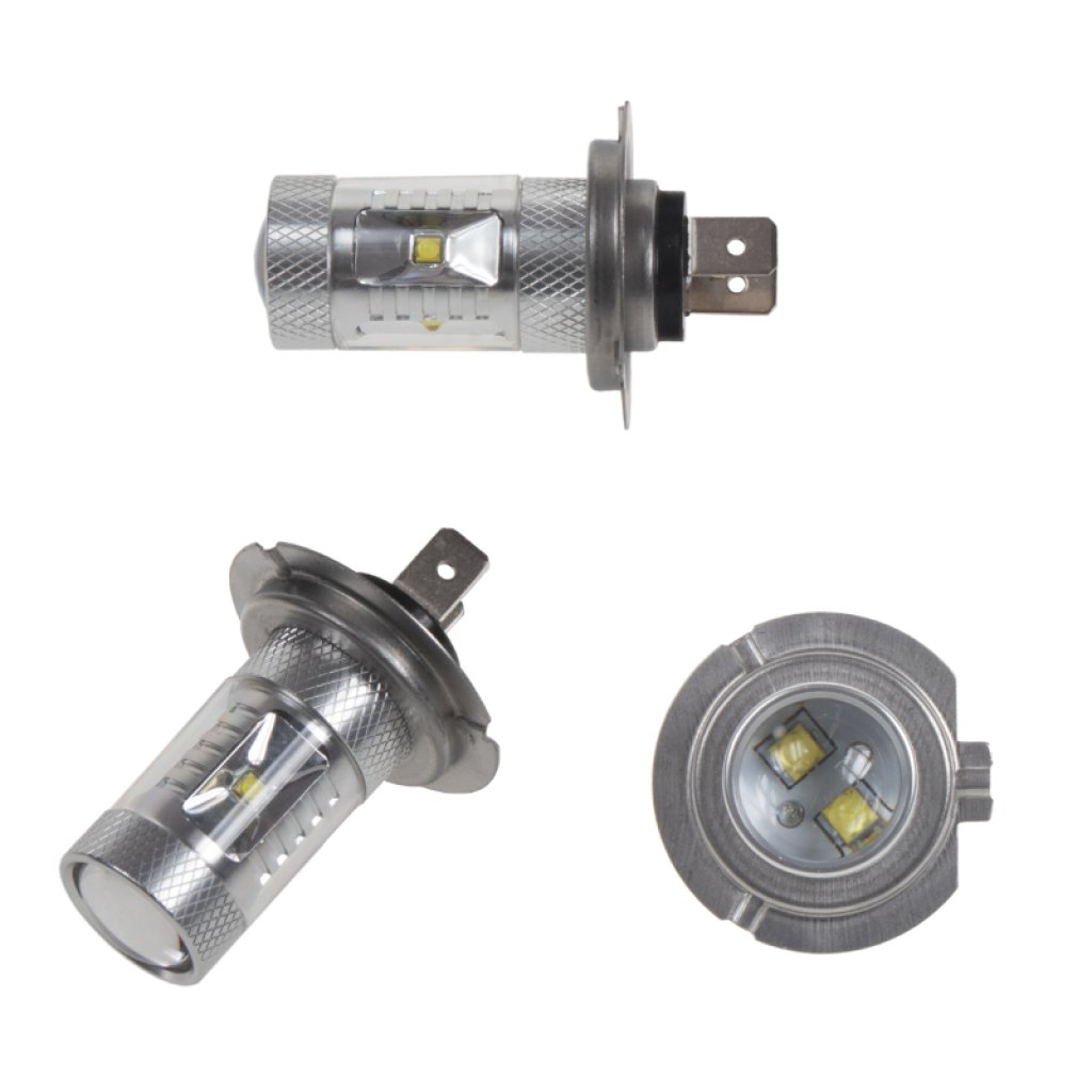 CREE LED H7 bílá, 12-24V, 30W (6x5W)