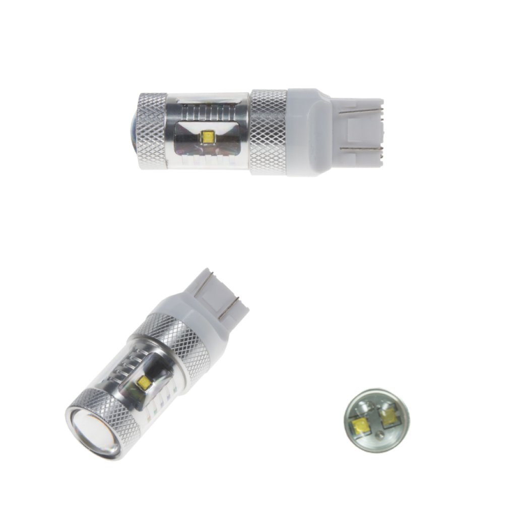 CREE LED T20 (7443) bílá, 12-24V, 30W (6x5W)
