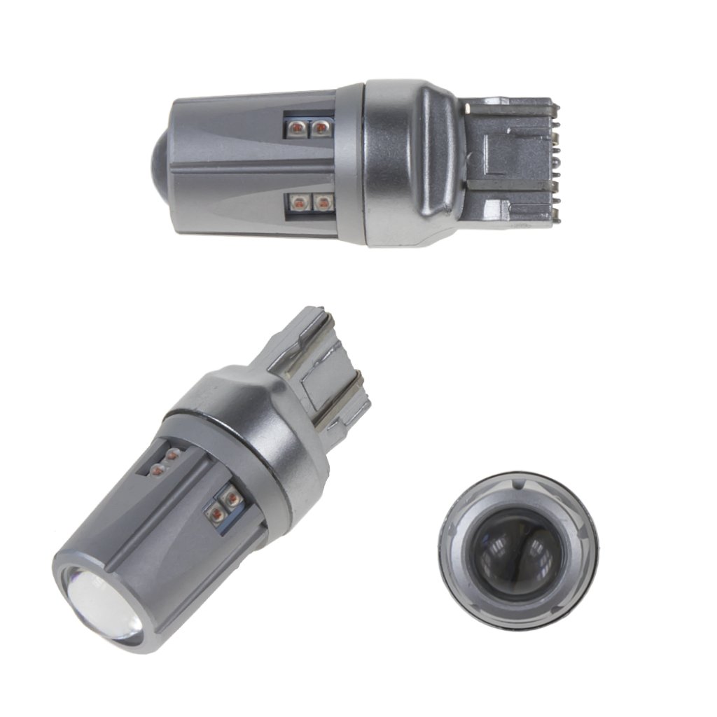 CREE LED T20 (7443) oranžová, 12-24V, 60W (12x5W)