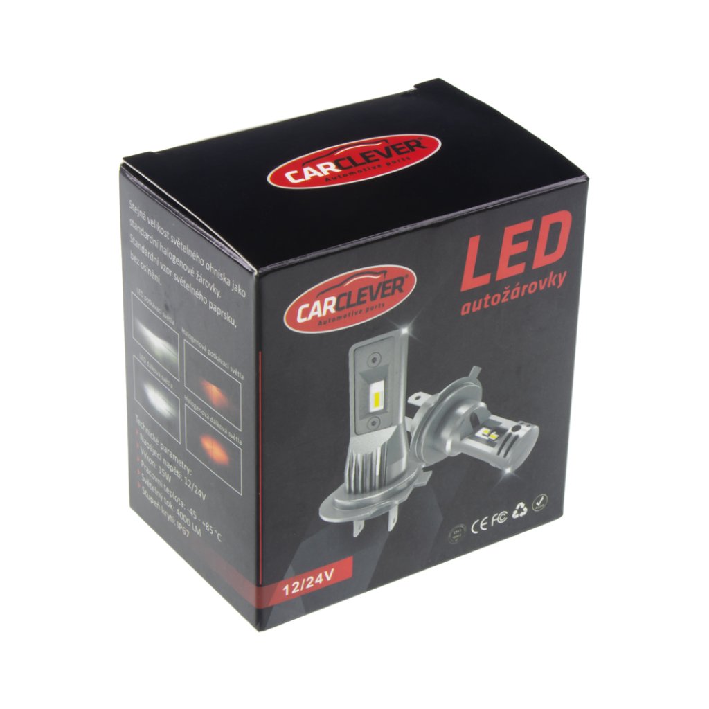 CSP LED H3 bílá, 9-32V, 4000LM
