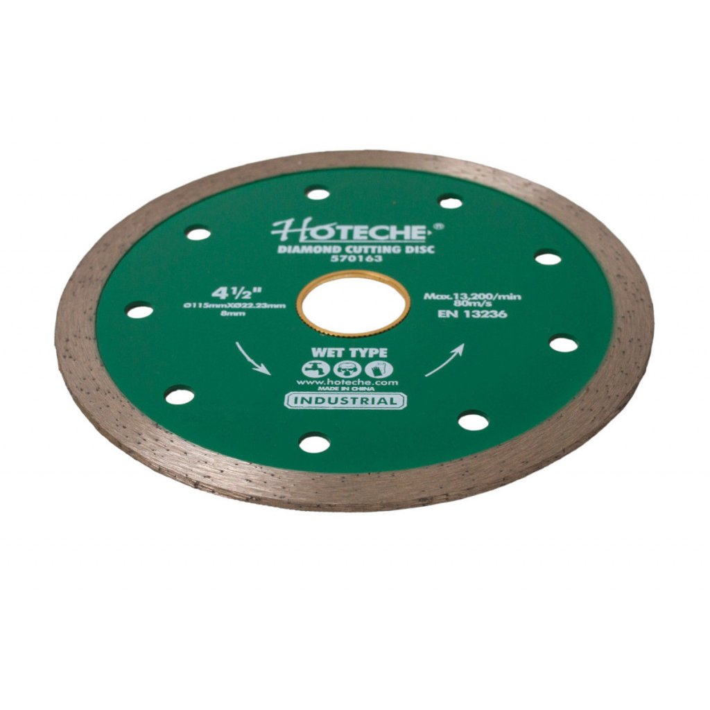 Diamantový řezný kotouč, WET TYPE, 115 mm - HT570163