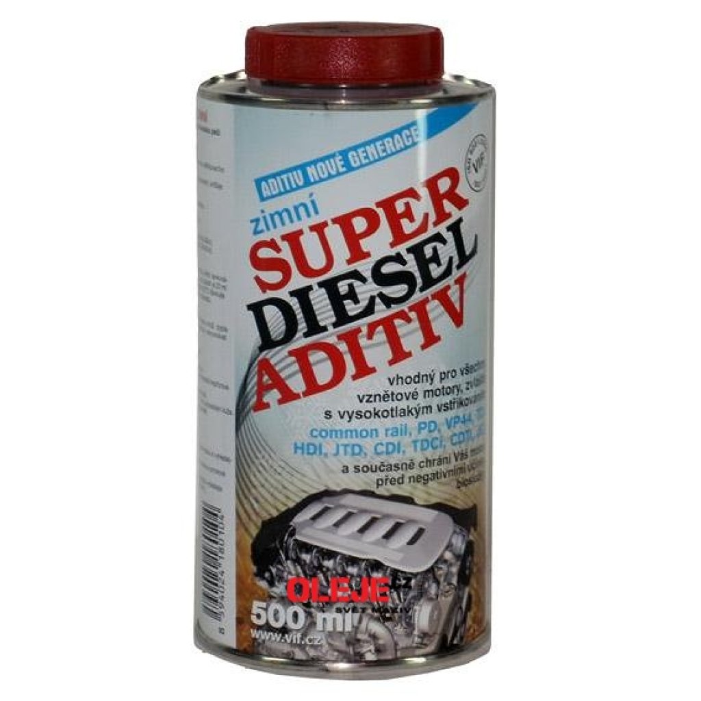 Diesel ADITIV VIF 1:1000 zimní, 500ml