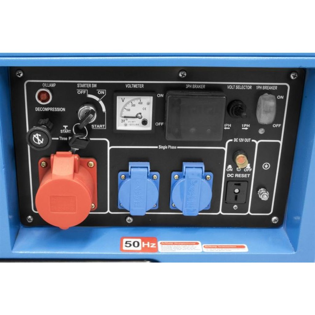 Dieselová elektrocentrála, třífázová, 4200 W, Güde GSE 5501 DSG
