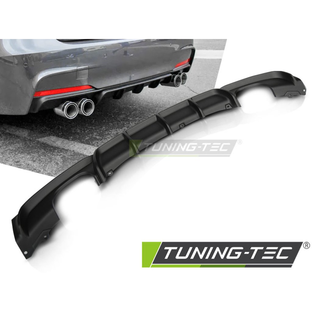 Difuzor zadního nárazníku BMW F30/F31 11-15 M-Performance double duplex