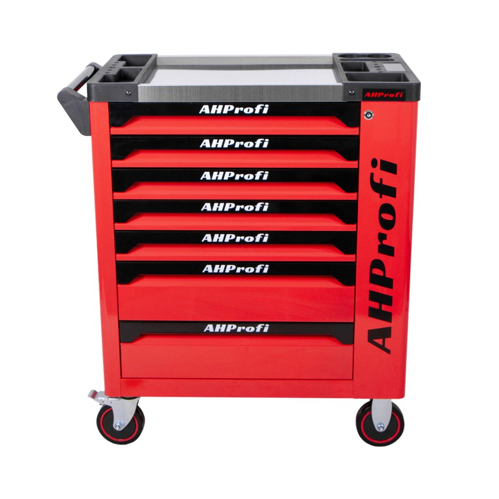 Dílenský vozík Mechanic bez nářadí, 7 zásuvek - AH3106P