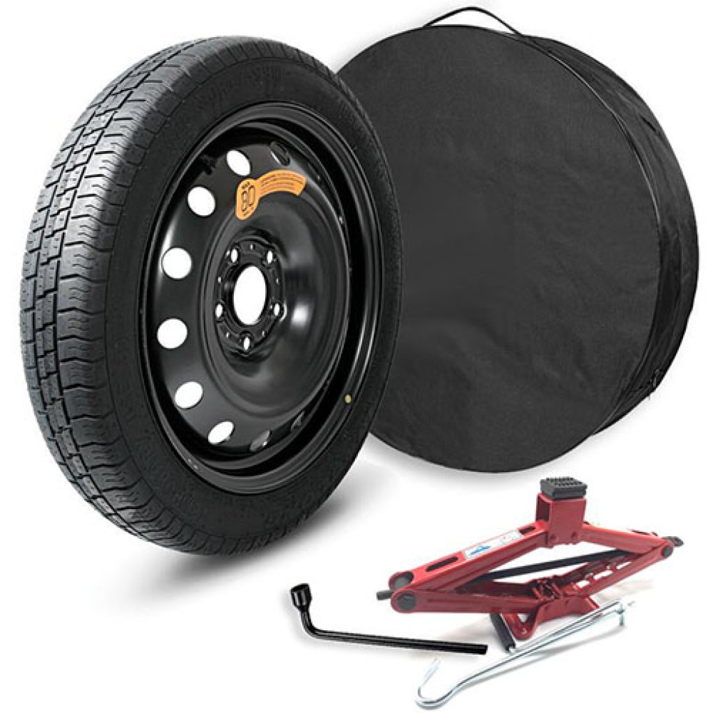 Dojezdové plechové kolo 4,0x17 5/114,3 KOE0060 (SW030394), pneu 165/80R17
