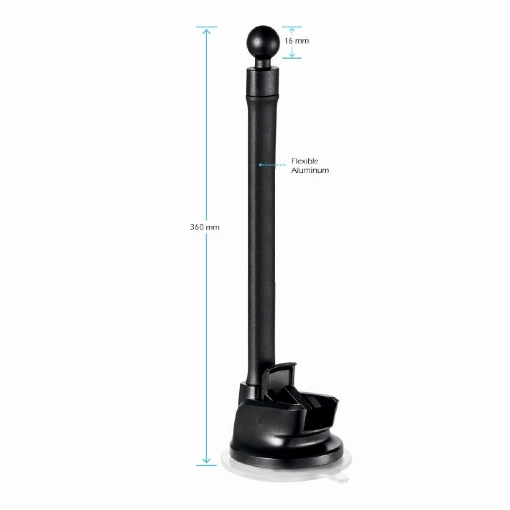 Držák mobilu na přísavku SWISSTEN S-GRIP S3, husí krk, 45465