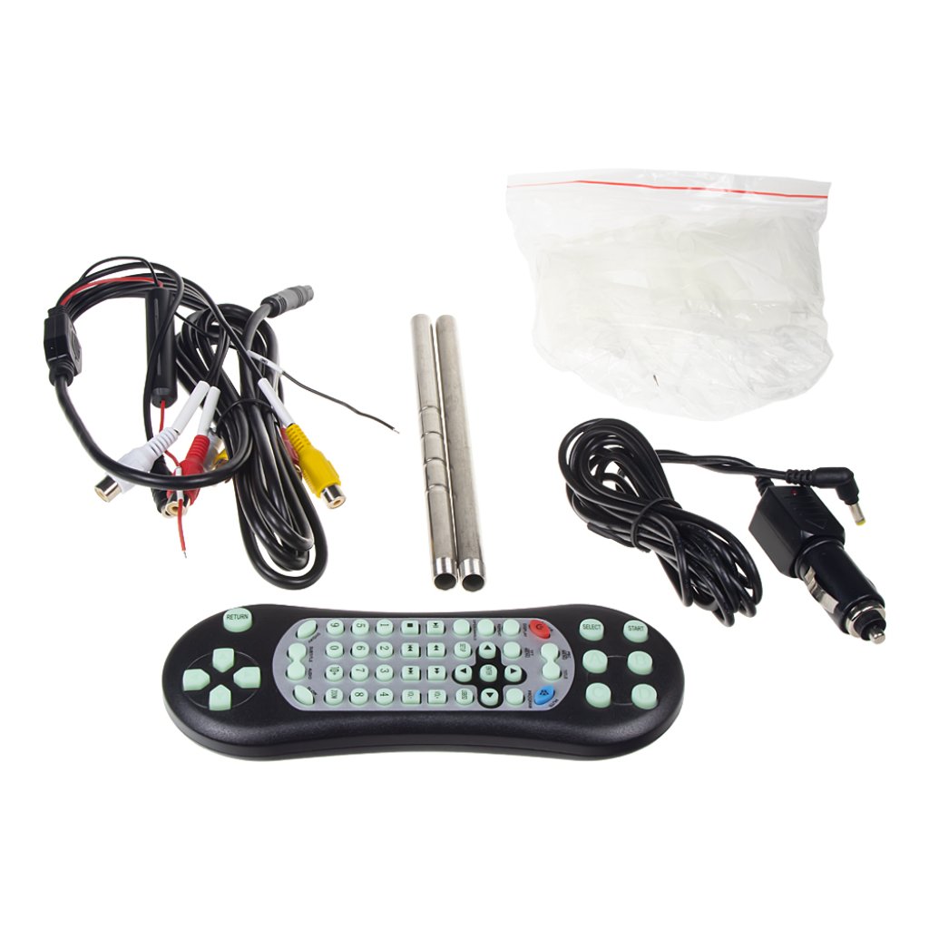 DVD/SD/USB monitor 9" v černé opěrce