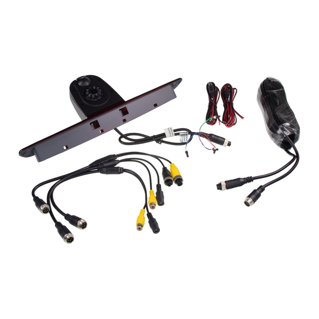 Dvojitá kamera 4PIN NTSC/PAL, AHD/CVBS pro Mercedes Sprinter, VW Crafter