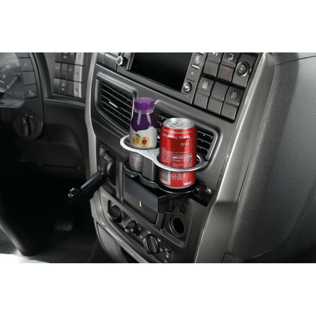 Dvojitý držák na nápoje do auta LAMPA TWIN-HOLDER, 40114