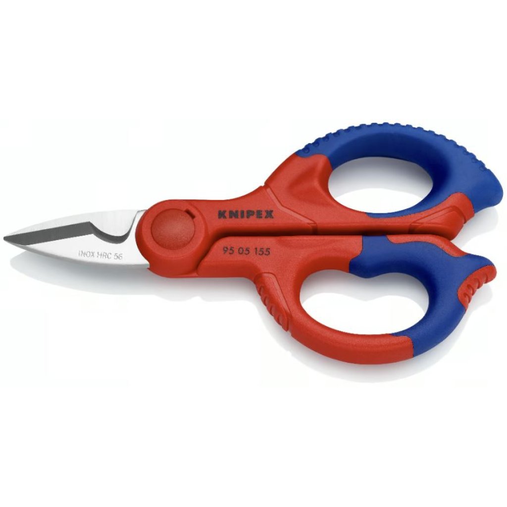 Elektrikářské nůžky Knipex, 155 mm - 9505155SB