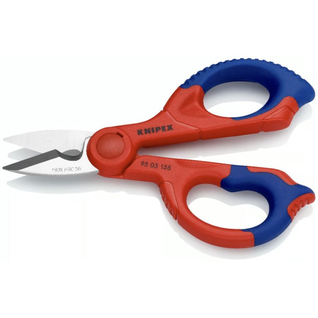 Elektrikářské nůžky Knipex, 155 mm - 9505155SB