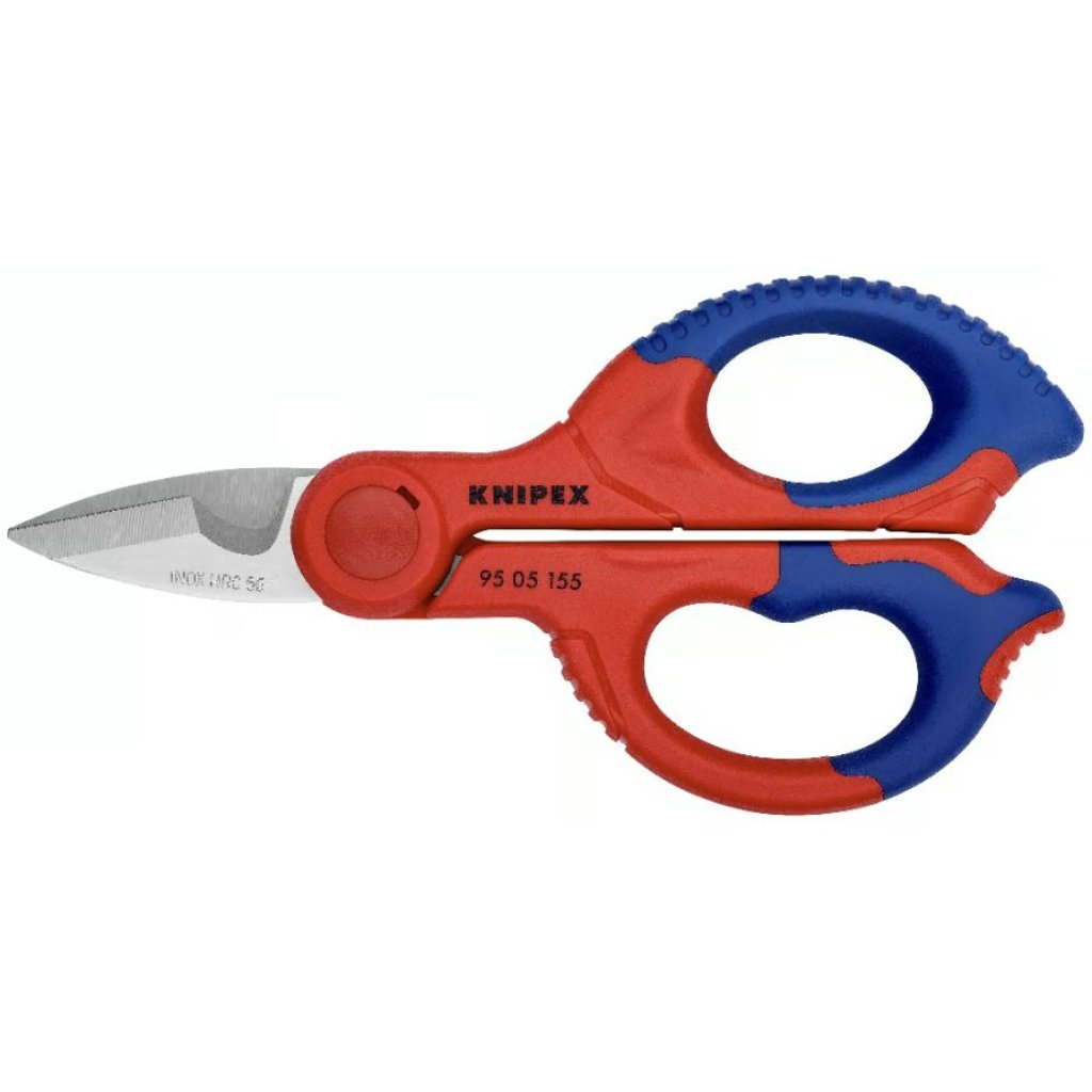 Elektrikářské nůžky Knipex, 155 mm - 9505155SB