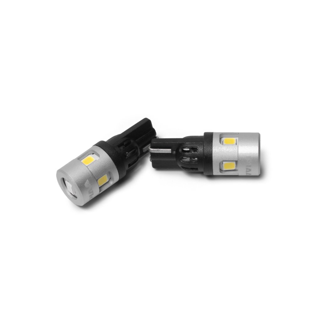Exkluzivní LED žárovky PIAA "Welcome Blue" W5W s postupným přechodem z modré do bílé barvy 6600K, cena za pár (2 kusy)