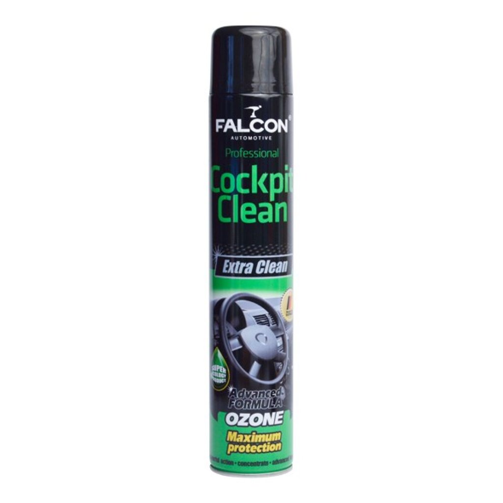 FALCON cockpit sprej 750ml - BLACK (černý), F1067