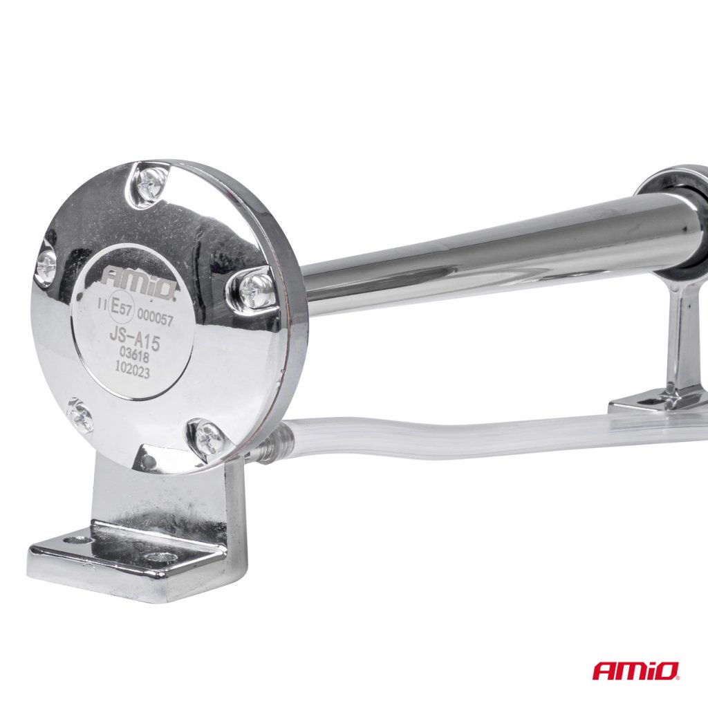 Fanfára kulatá 1 trubka s kompresorem 12V, 45cm, 03618