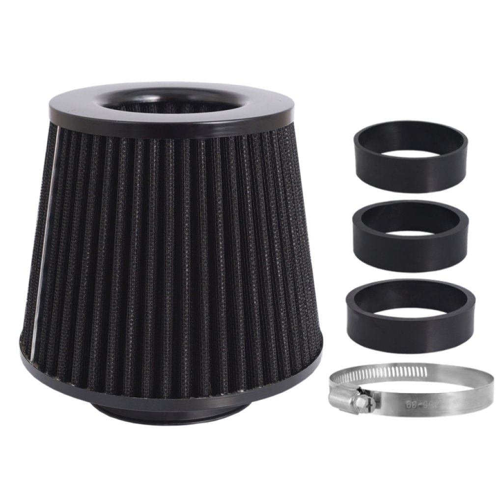 Filtr vzduchový UNI 120x130x90mm, černý, adaptér 60, 63, 70mm, 86006
