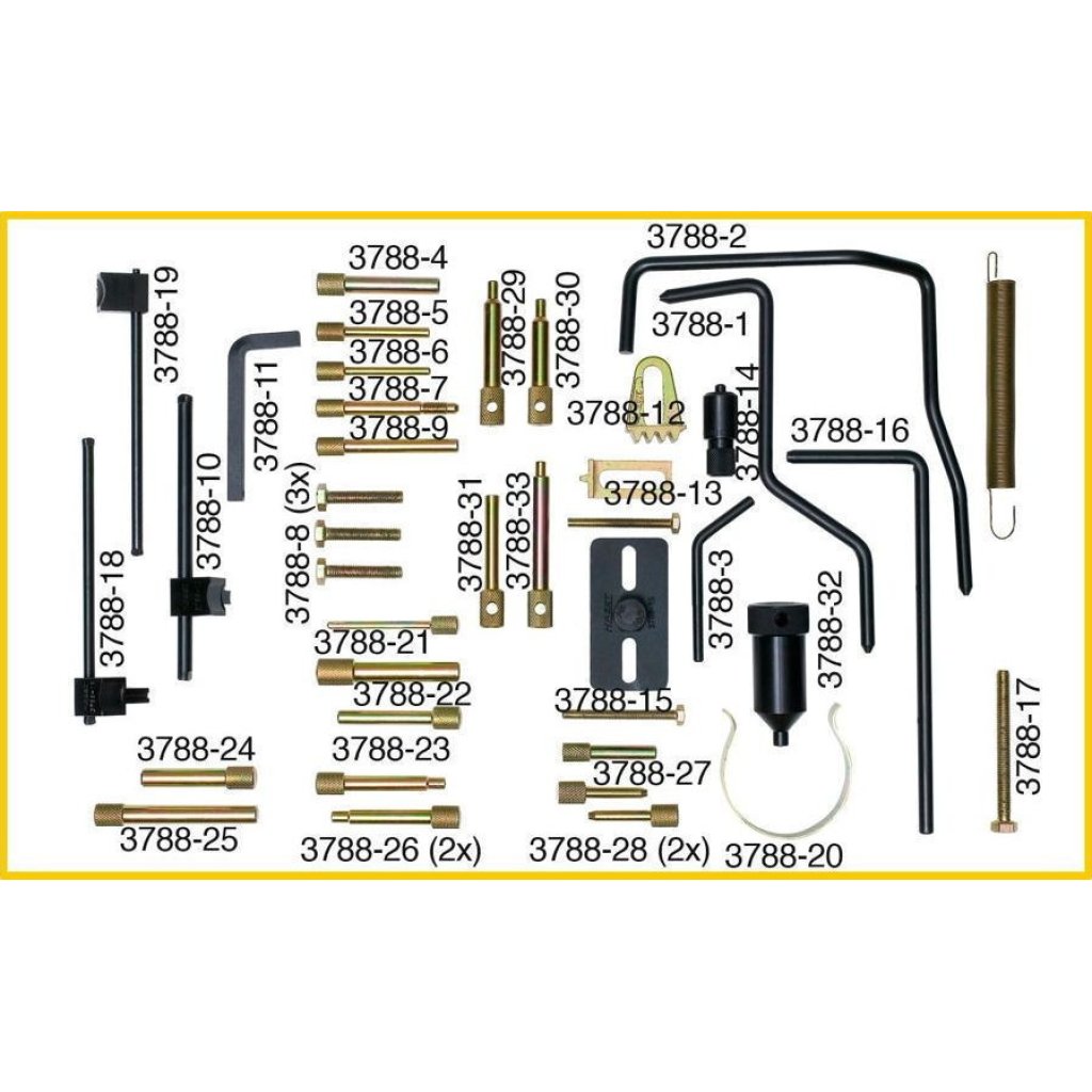 Fixační trn Hazet 3788-6 - HA136520