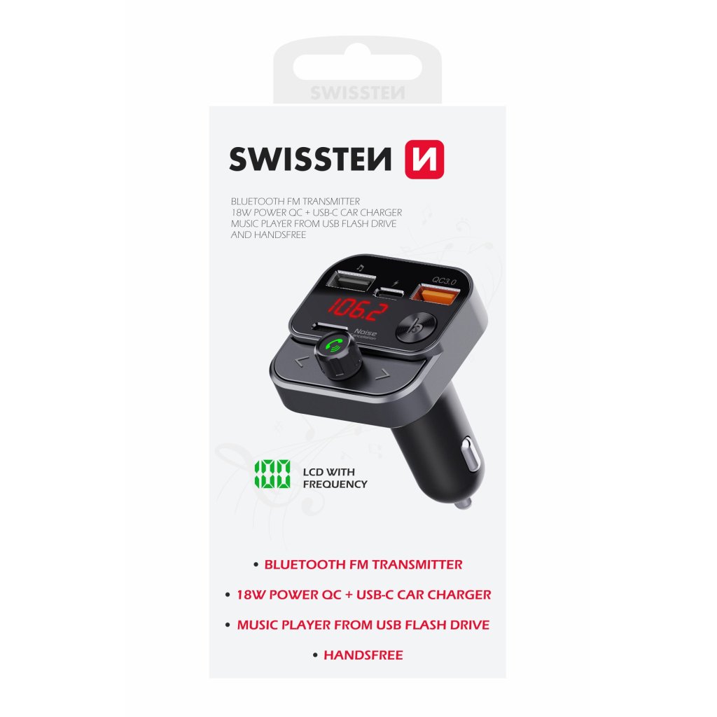 FM modulátor SWISSTEN, 48381