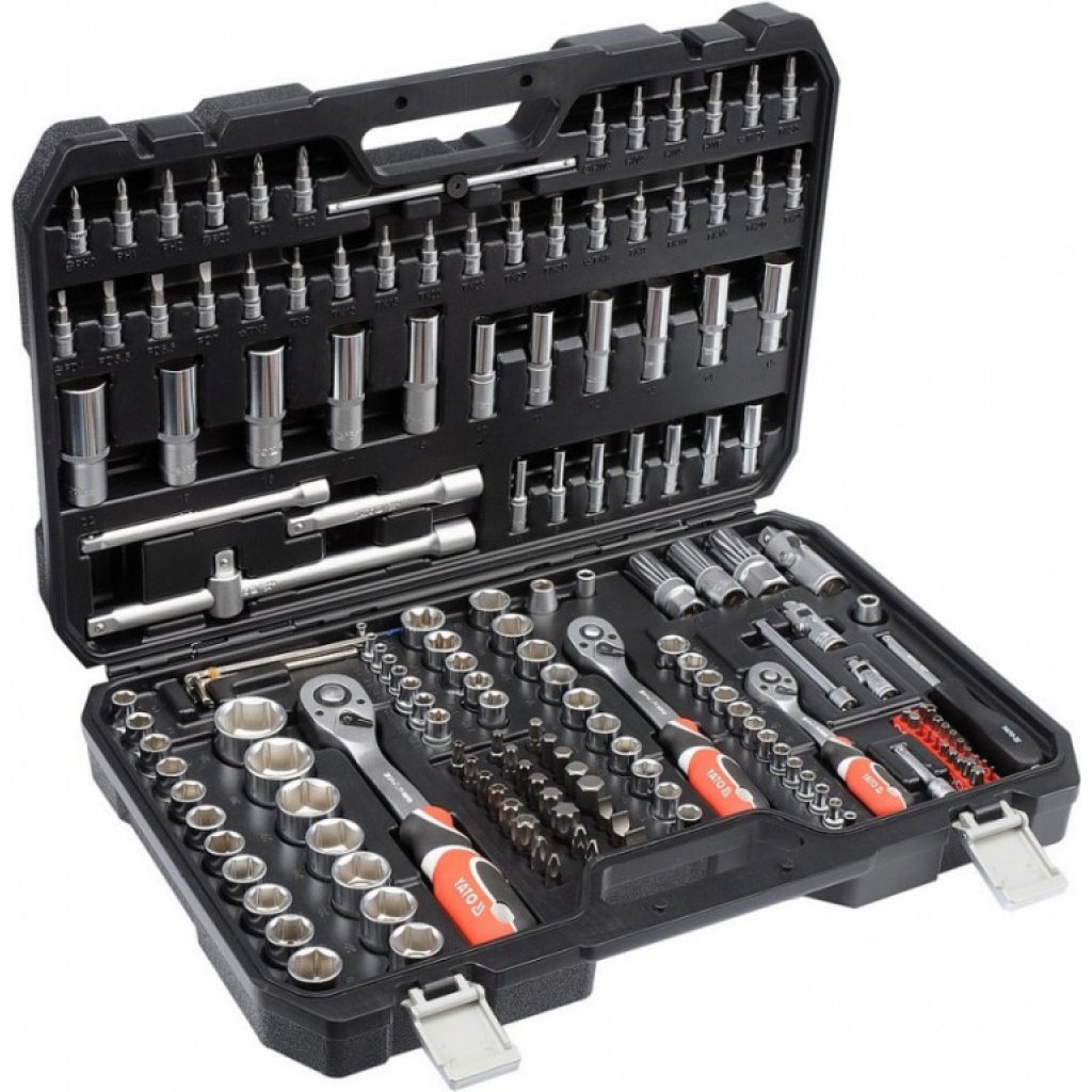 Gola sada 1/4", 3/8" a 1/2", 173 ks - YT-38931