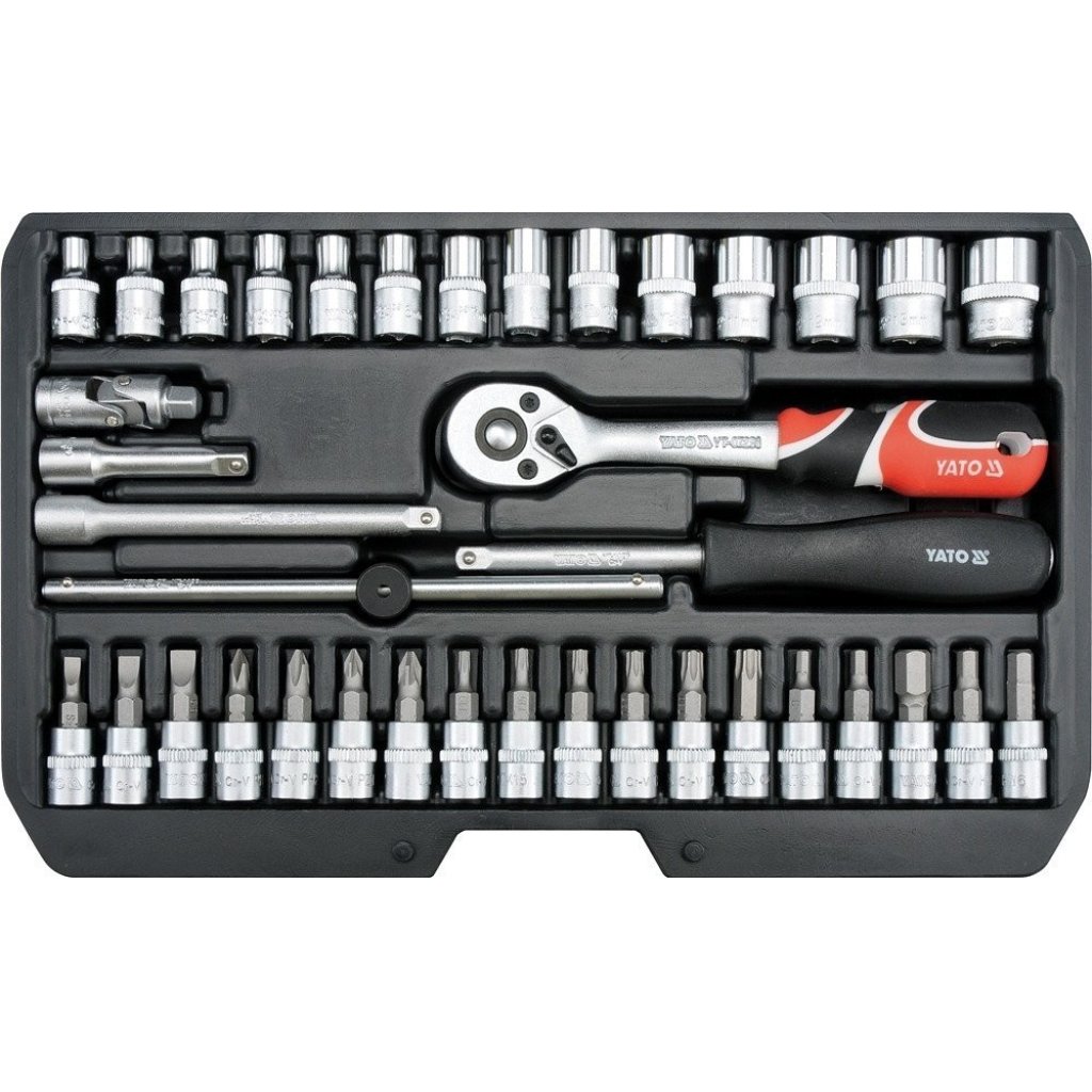 Gola sada 1/4", 38 ks XS - YT-14471