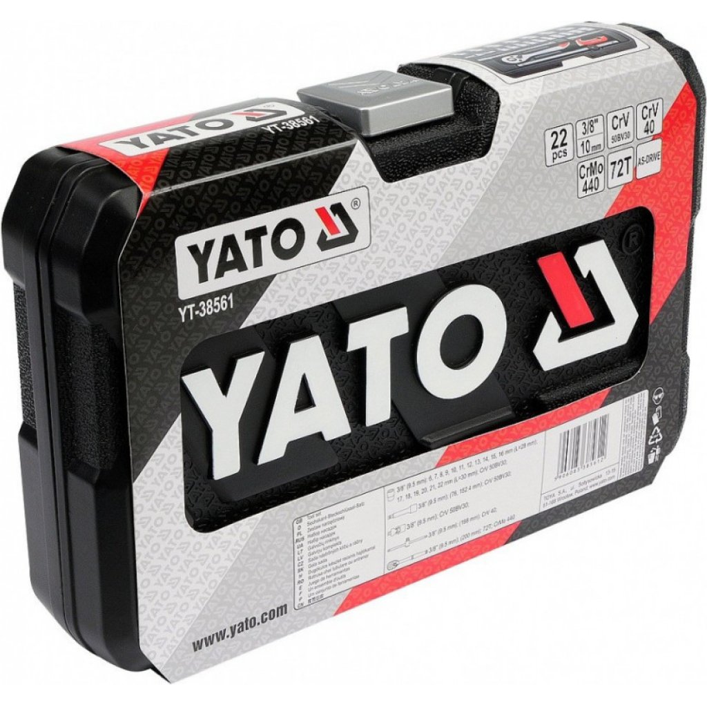 Gola sada 3/8", 22 ks - YT-38561