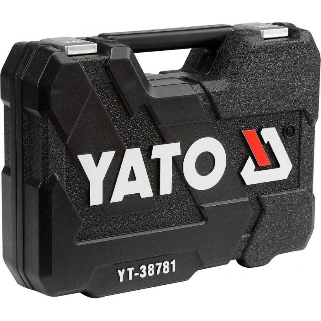 Gola sada s klíči 1/4" a 1/2", 77 ks - YT-38781