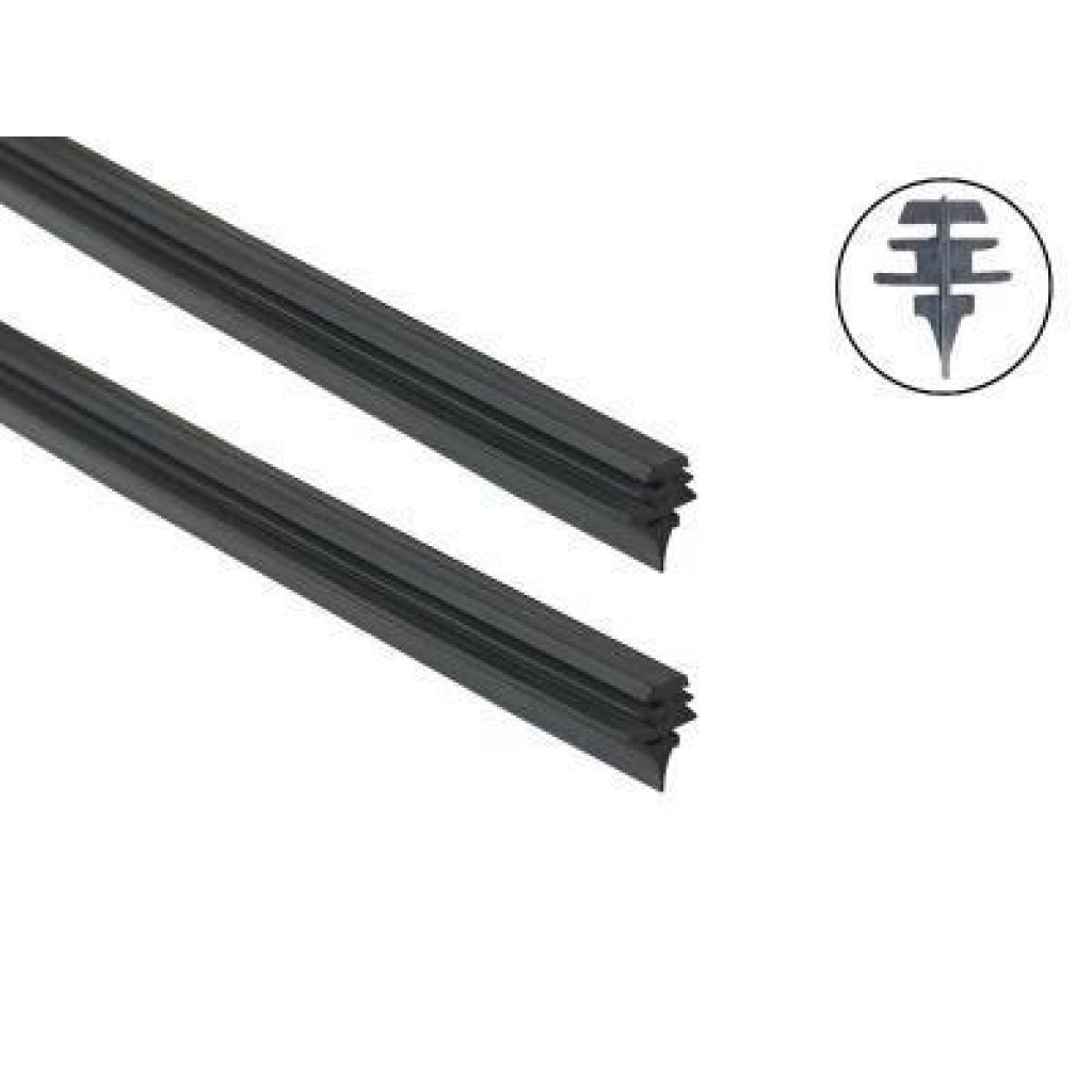 Gumička stěrače 71cm silikon černá