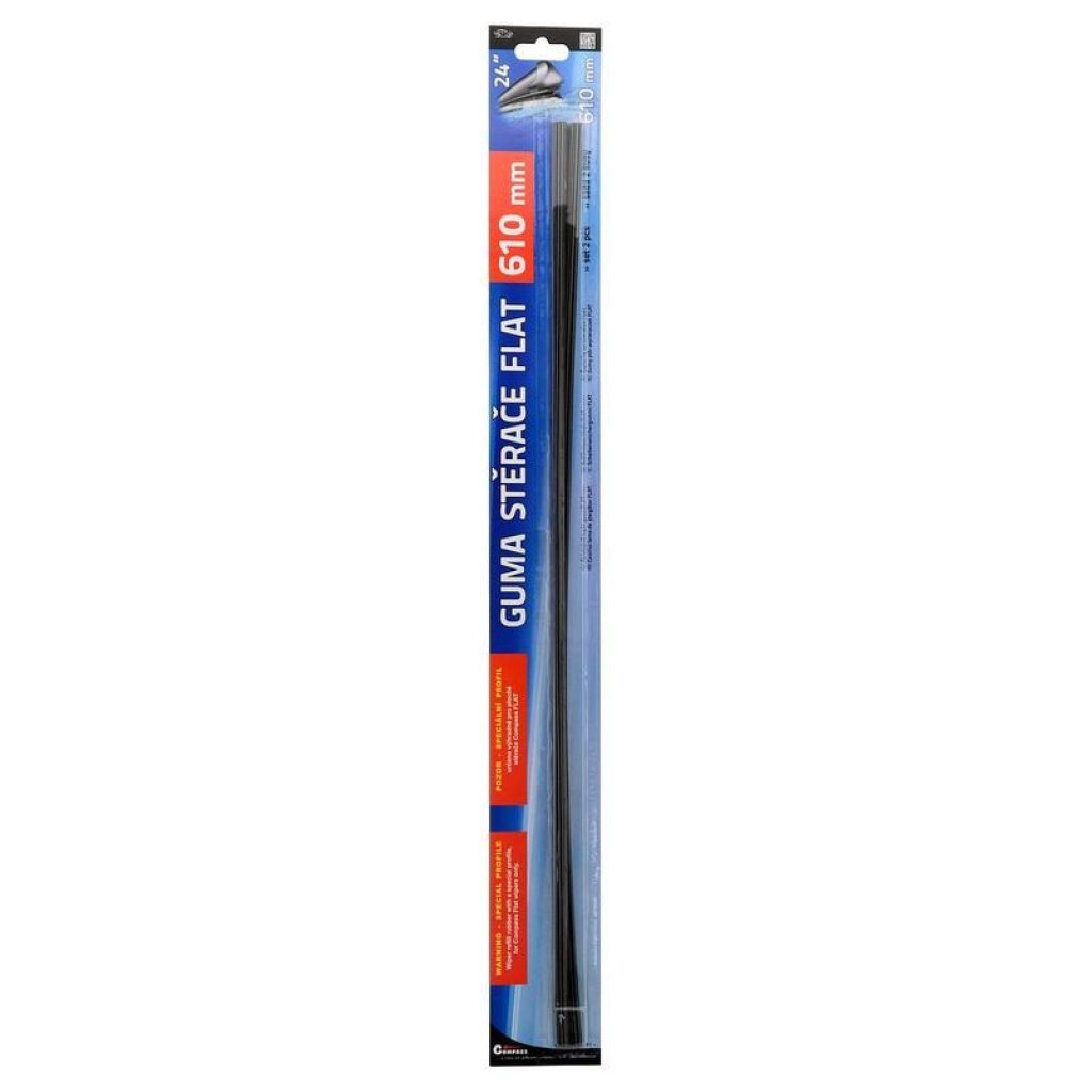 Gumička stěrače FLAT 61cm 2ks, 10173